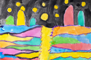 #2 Colorful Starry Sea
